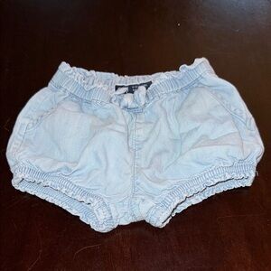 GAP Kids' Sky Blue Ruffle Shorts